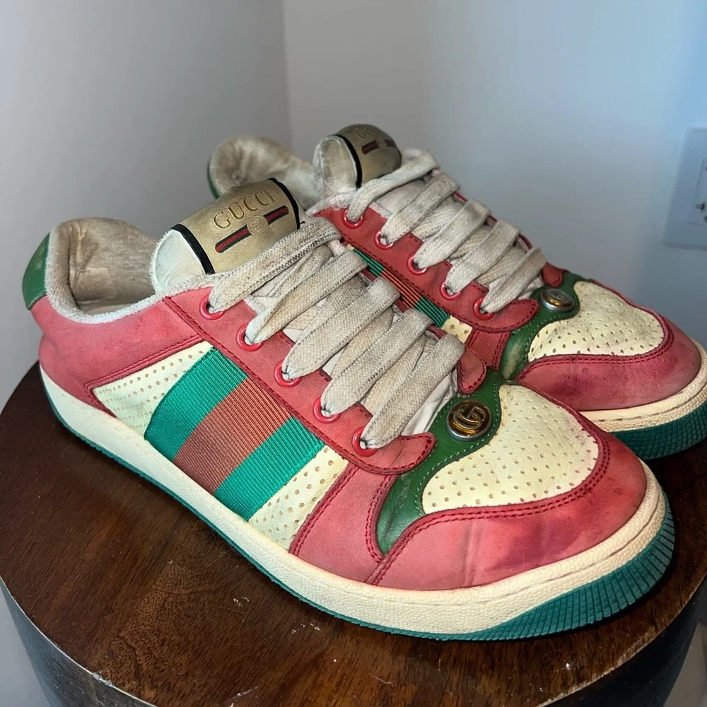 Gucci Screeners - Men’s 5, fits women’s 8.5-9 - Picture 4 of 6